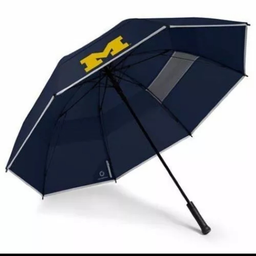 Weatherman University of Michigan 68" GOLF UMBRELLA  WEATHERMAN Wolverines